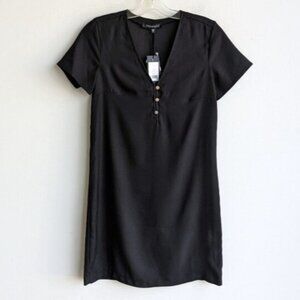 NWT Dynamite black shirt sleeve mini dress